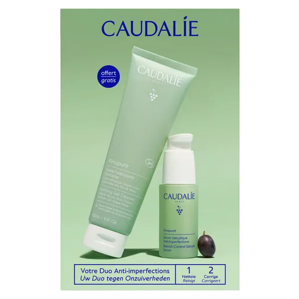 Caudalie Vinopure Akne Karşıtı Duo (2) Bakım Seti