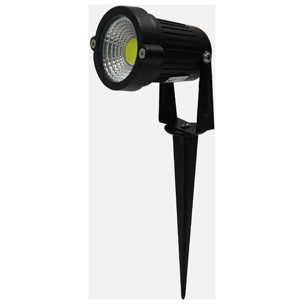 Erk 7W Metal Kazıklı Çim Armatürü Yeşil Işık