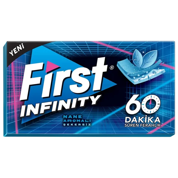 First Sensations Nane Aromalı 27 gr 12'li Paket Sakız