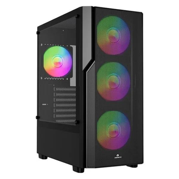 GameBooster Crux E650B Rainbow Fanlı 650 W E-ATX Oyuncu Kasası