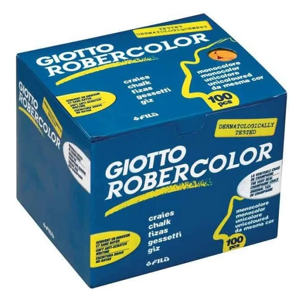 Giotto Robercolor Tozsuz 100'lü Kırmızı Tebeşir