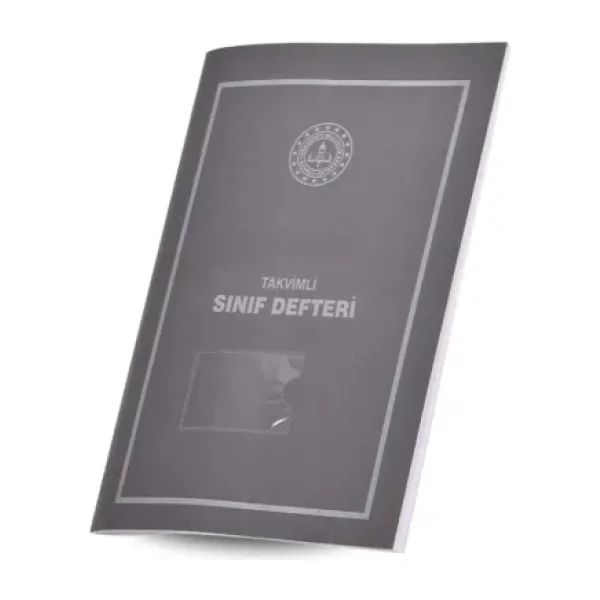 Gülpaş Takvimli Sınıf Defteri Gri Plastik Kapak (İlkokul) 390