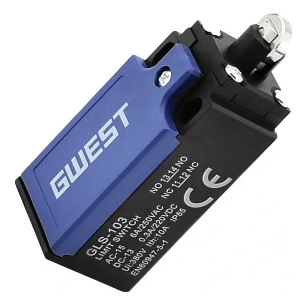 Gwest GLS-103 Dikey Metal Makaralı Limit Switch 1NO + 1NC