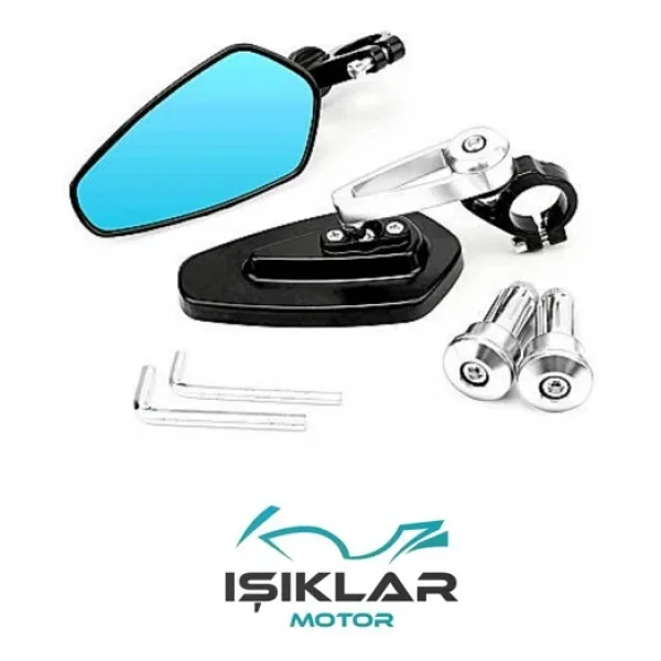Honda Activa S 125 Motosiklet Gidon Ayna Gri Ga1161