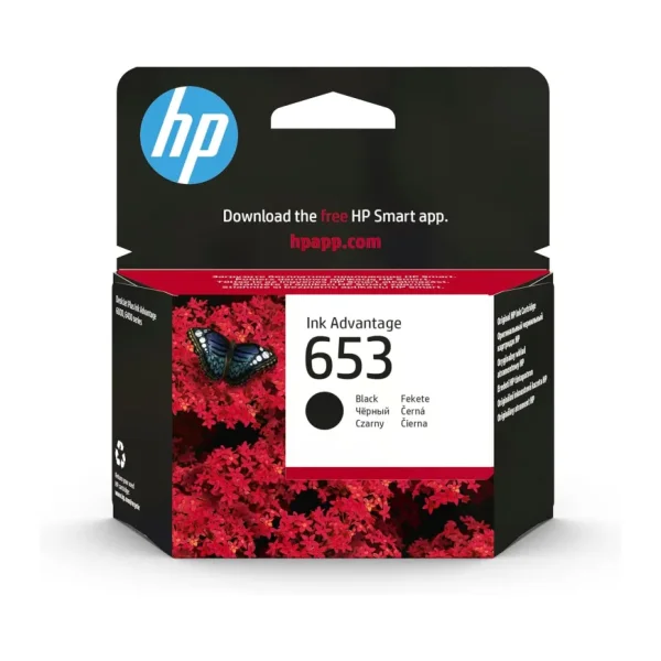 HP 653 3YM75AE Siyah Kartuş