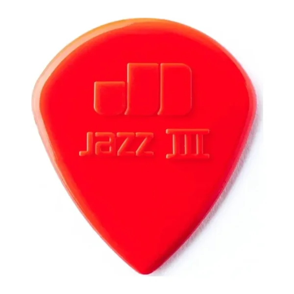 JİM DUNLOP 47R3N JAZZ III NYLON KIRMIZI PENA