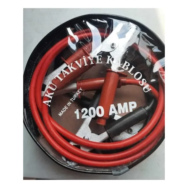 KARA AUTO SNA Akü Takviye Aktarma Kablosu 1200 Amper 2 Metre Taşıma Çantalı