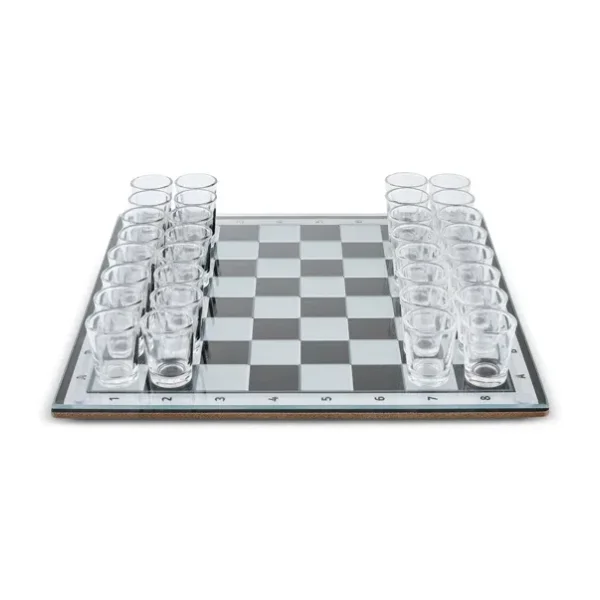 Karaca King Shot Bardaklı Satranç Seti