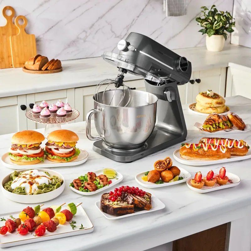 Karaca Multichef Artisan 7 lt 1800 W Döküm Stand Mikser