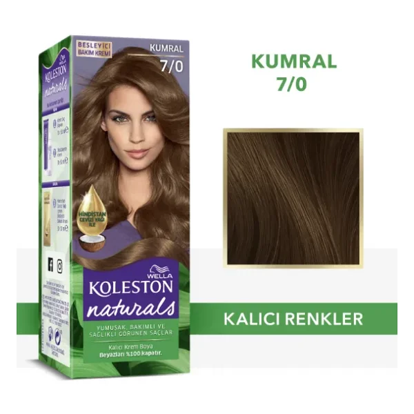Koleston Naturals 7.0 Kumral Saç Boyası
