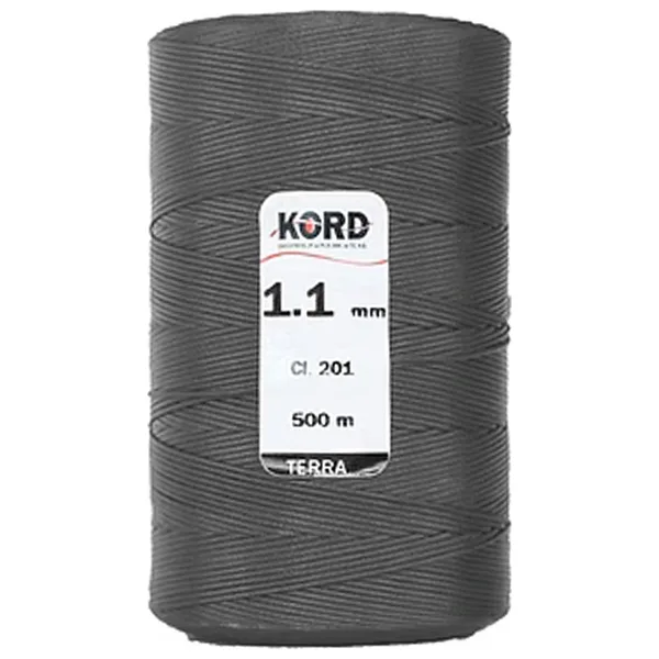 Kord Gri Rengi 1.1 mm 500 m Mumlu El Saracı ve Dikiş İpi