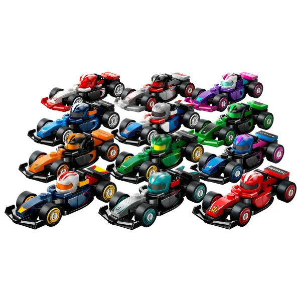 Lego 71049 Minifigures F1 Race Cars Tam Set
