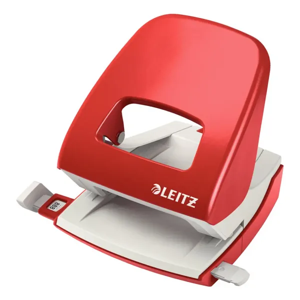 Leitz 5008 30 Sayfa Kapasiteli Delgeç Kırmızı