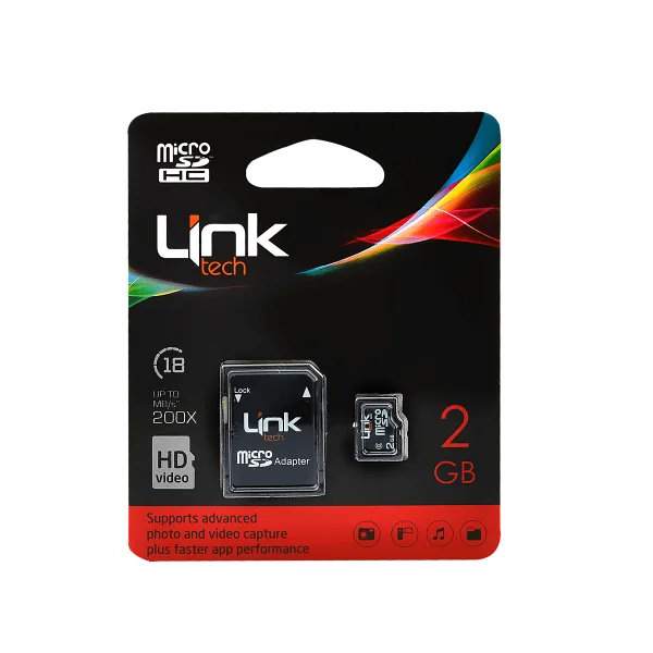 LINK TECH 2 GB MICRO SDHC SD ADAPTÖR CARD M101