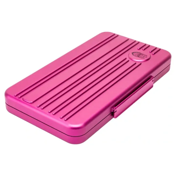 Lubinski Special Edt. Aluminyum Slim Puro Taşıma Çantası Pink 5Li