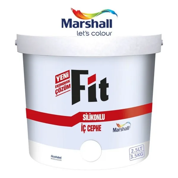 Marshall Fit Silikonlu 3.5 kg İç Cephe Boyası
