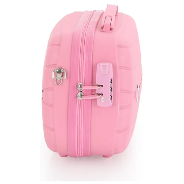 Mçs V366 ABS Pembe Makyaj Valizi
