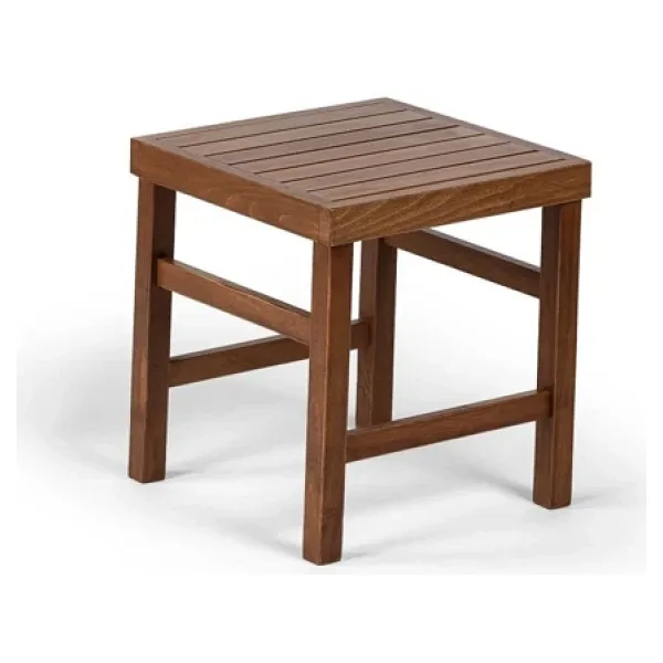 Mebel Stil Atina 40 x 40 cm Sabit Bahçe Sehpası
