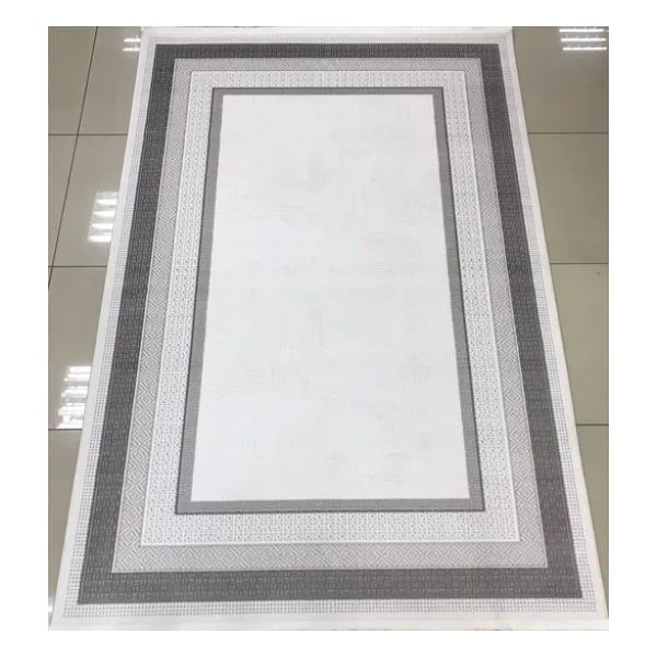 Merinos Halı Vista 76588 095 Serisi Triko Akrilik Salon Oturma Yatak Odası Halısı Gri