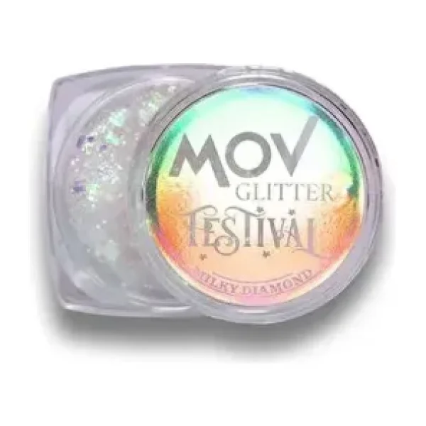 Mov Glitter Festival Milky Diamond Vücut Simi