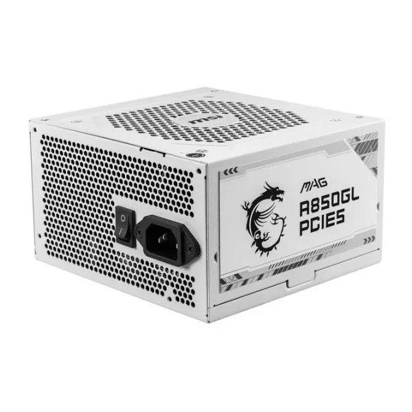 MSI MAG A850GL White Gen5 850 W Power Supply