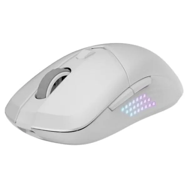 MSI Versa 300 Elite Wireless Beyaz RGB Şarjlı Optik Kablolu/Kablosuz Oyuncu Mouse