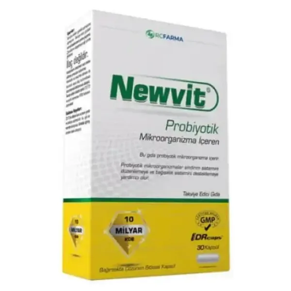 Newvit Probiyotik 30 Kapsül
