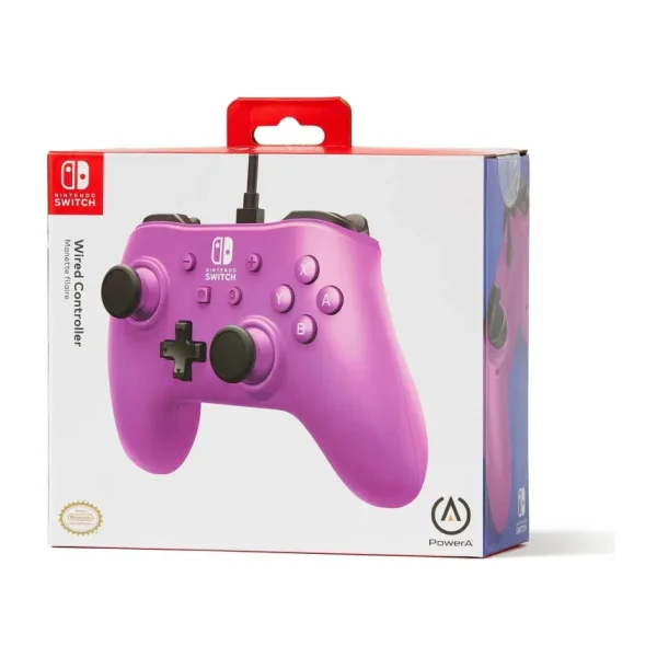Nintendo Switch Oyun Kolu Kablolu Lisanslı Grape Purple