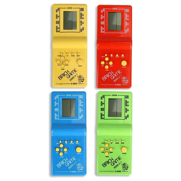 Nostalji Oyuncak El Atarisi Orjinal Tetris Brick - Mavi