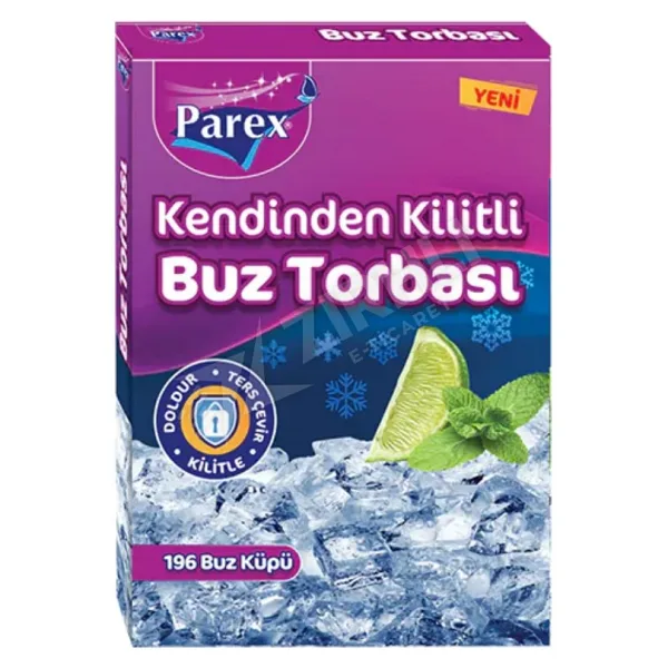 Parex Kendinden Kilitli Buz Torbasi