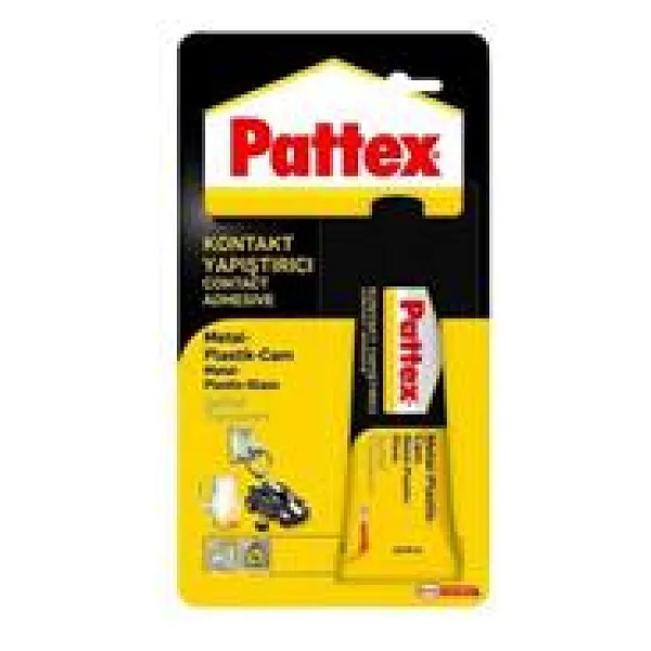 Pattex Contact Metal Plastik Cam Yapıştırıcı Şeffaf 50 g