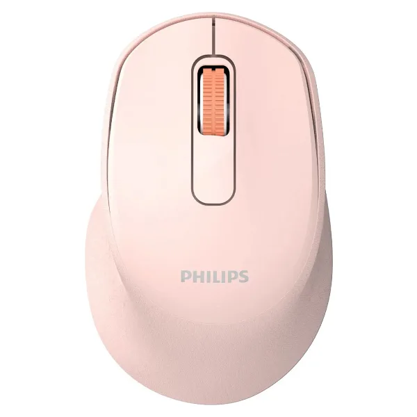 Philips SPK7448 Pembe Sessiz Optik Kablosuz Mouse