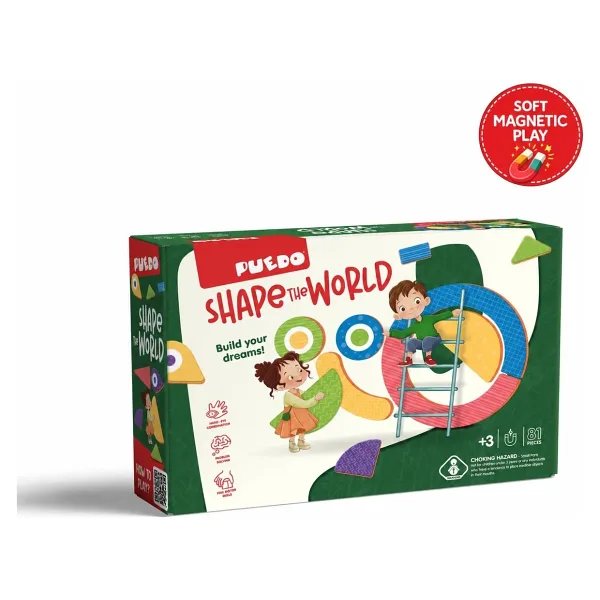 Puedo Shape The World Manyetik Tangram 2515