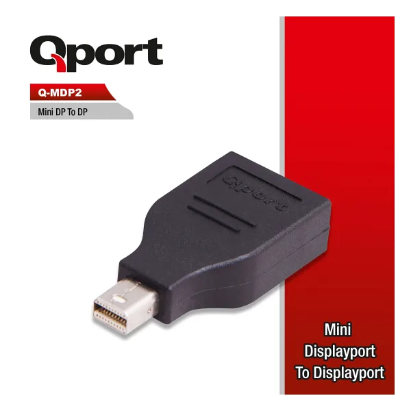 Qport Q-MDP2 Display To Mini Display Port Çevirici