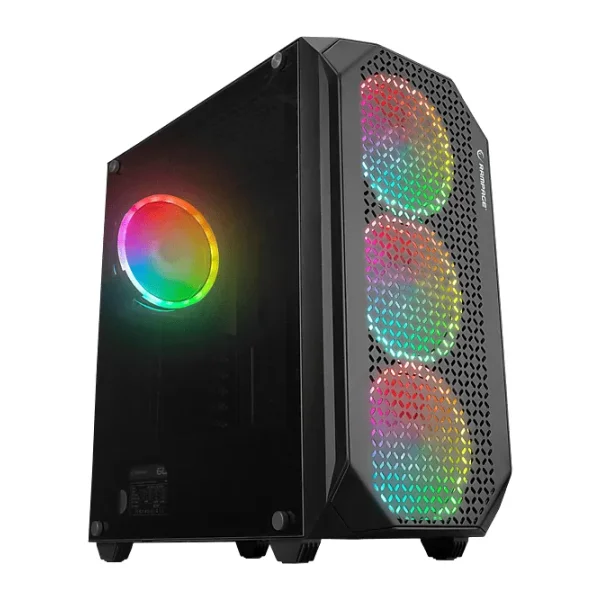 Rampage Zuko Rainbow Fanlı 600 W ATX Oyuncu Kasası
