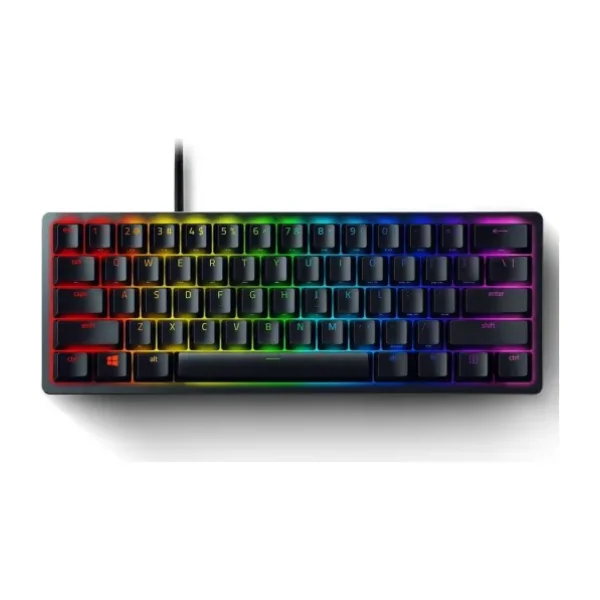 Razer Huntsman Mini US Layout RGB %60 TKL Purple Switch Kablolu Mekanik Oyuncu Klavyesi
