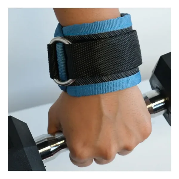 Rebuwo Ayarlanabilir Ayak/Bilek Ağırlık Kayışı - Fitness & Egzersiz İçin D-Halkalı (2'li )