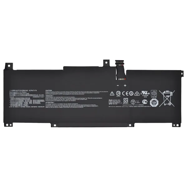 RETRO MSI BTY-M49 Notebook Bataryası - Ver.1 - Siyah Soket