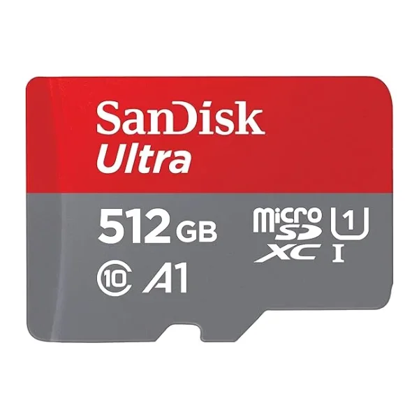 SanDisk Ultra SDSQUNR-512G-GN3MN Class 10 UHS-I 512 GB Micro SD Kart