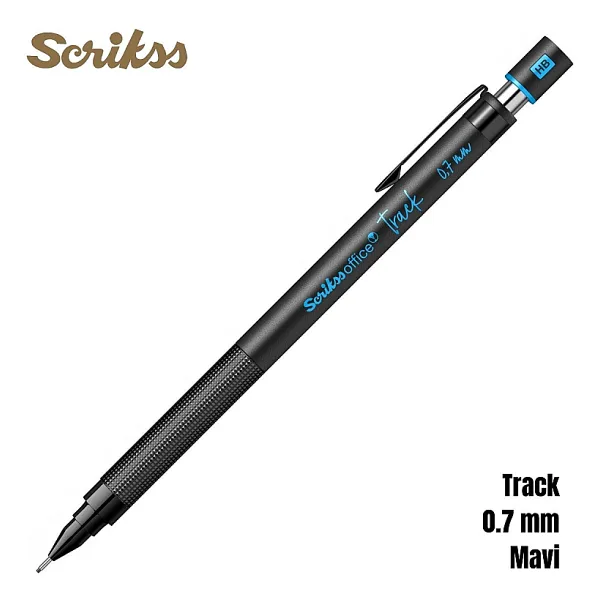Scrikss Track Mavi 0.7 mm Versatil Uçlu Kalem