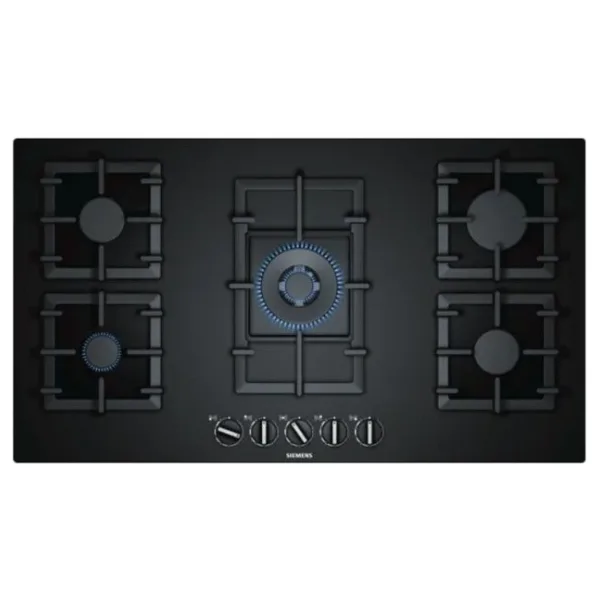 Siemens EP9A6QB90 Wok Gözlü 90 cm Siyah Cam Ankastre Ocak