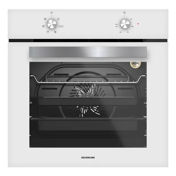Silverline BO65E1W01 Beyaz Ankastre Fırın
