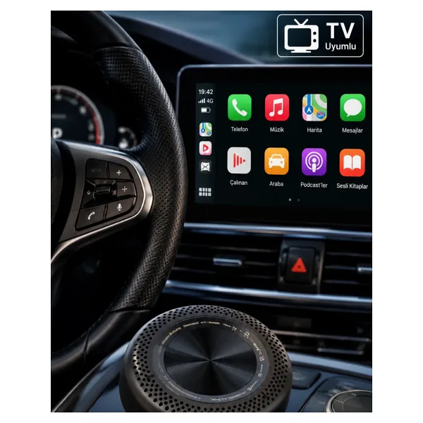 SIM Kart Takılabilen Carplay Android Auto TV Stick 4g Destekli Medya Kutusu
