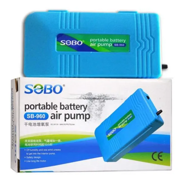 Sobo SB-960 Pilli Akvaryum Hava Motoru