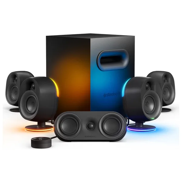 SteelSeries Arena 9 RGB 5+1 Kablosuz Hoparlör
