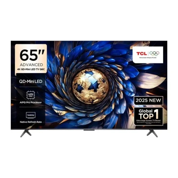 TCL 65Q6C 4K Ultra HD 65" 165 Ekran Uydu Alıcılı Google Smart Mini LED TV