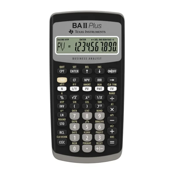Texas Instruments Baiiplus Advance Fınancıal Cal