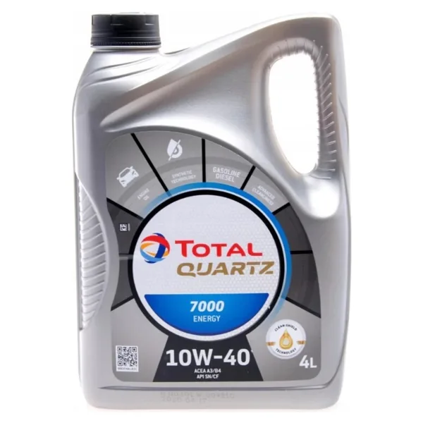 Total Quartz 7000 10W-40 4 lt Motor Yağı - 2022