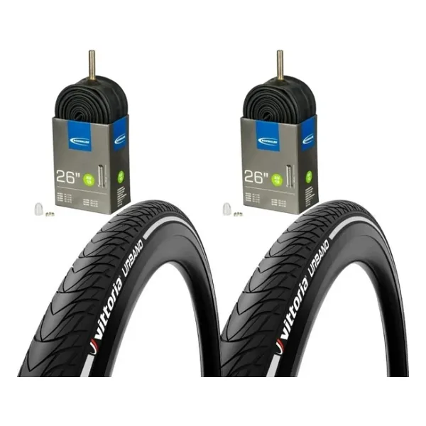 Vittoria Urbano 26x1.75 9.Seviye Zırhlı Bisiklet Lastik Seti
