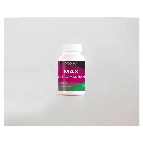 Voonka Max Glucomannan 500 mg 60 Kapsül